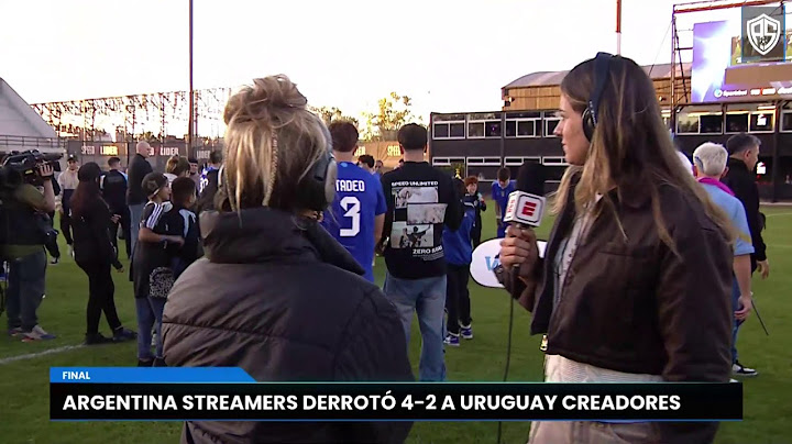ARGENTINA STREAMERS VS. URUGUAY CREADORES EN VIVO