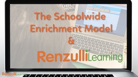 Renzulli Learning with the Schoolwide Enrichment Model