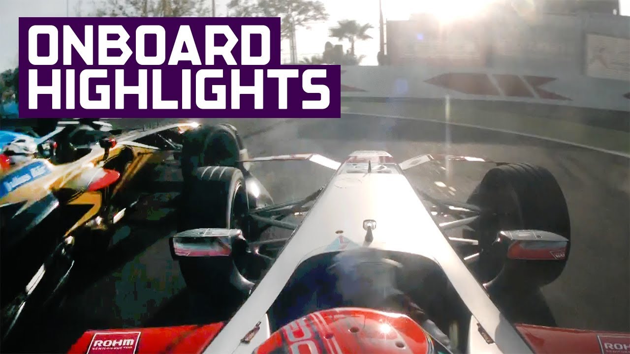 abb formula e nyc Onboards Compilation: 2018 Marrakesh E-Prix - ABB FIA Formula E