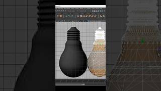 Maya Light Bulb Modeling Tutorial 💡 | Beginner Friendly