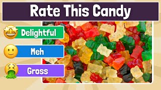 Rate That Candy! 🍬 Rate & Rank the Best Sweets! 🌟