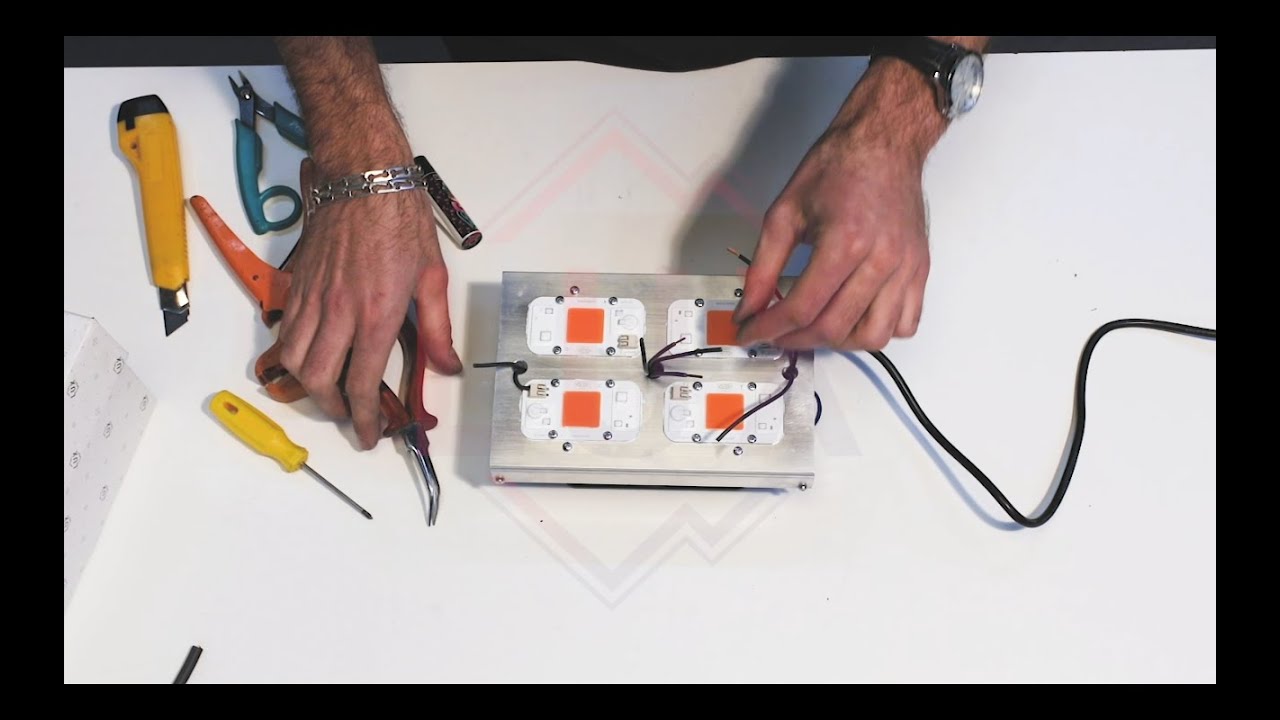 Como armar tu lampara de cultivo indoor!