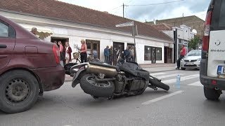 U saobraćajnoj nezgodi povređen motociklista