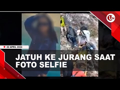 WANITA ASAL CHINA JATUH KE KAWAH IJEN SAAT FOTO SELFIE | U-NEWS