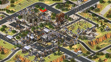 Red Alert 2 | Extra Hard Ai | 7 Vs 1 | General Quarters Map | Blitzkrieg Victory