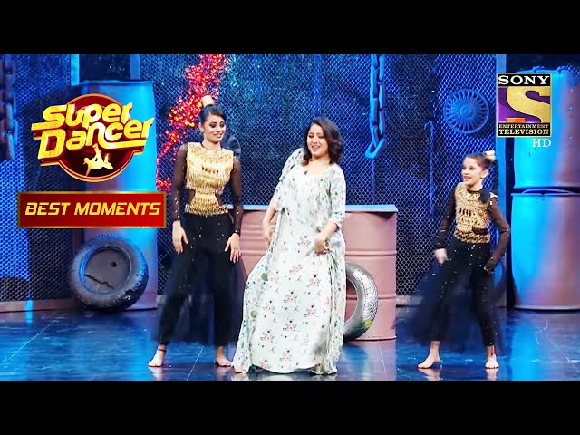 Sunidhi ने Crazy Kiya Re पर किया कमाल का Dance | Super Dancer | Best Moments class=