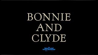 Bonnie and Clyde (1967) title sequence