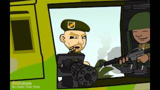 Mel Gibson Makes A Fool Of Himself In The Military