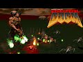 Lord of Deimos (Cyberdemon) vs Arachnotrons - Brutal Doom : Monster Infighting - Retro Battles