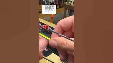 How To Peep Tie POV 😎 #archery #outdoors #pov #asmr #reply #nockedupoutdoors