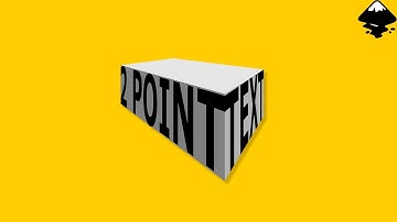 How to create 2-Point Perspective Text in Inkscape