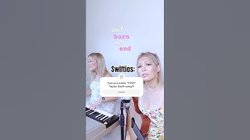 HURRY!! 🔥Try to solve *THIS* Taylor Swift song quiz😱 #taylorswift #shortsfeed #swifties