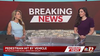 18-year-old pedestrian seriously injured after crash on Reynolds Park Road, officers say