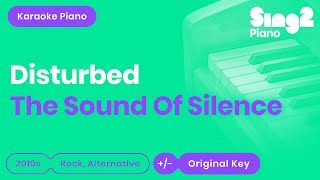 The Sound Of Silence (Piano Karaoke demo) Disturbed chords