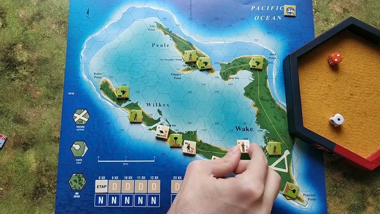 Zagrajmy w Pacyfik 1941-45, scenariusz "Wake 11 Grudnia 1941"