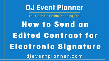 How to Edit and Send a Document Template for an Electronic Signature