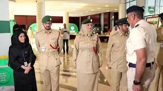 ‫القائد العام لشرطة أبوظبي يزور القيادة العامة لشرطة دبي‬⁩ ومركز الشرطة الذكي