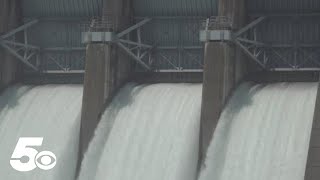 USACE releases Beaver Lake Dam to manage heavy rainfall