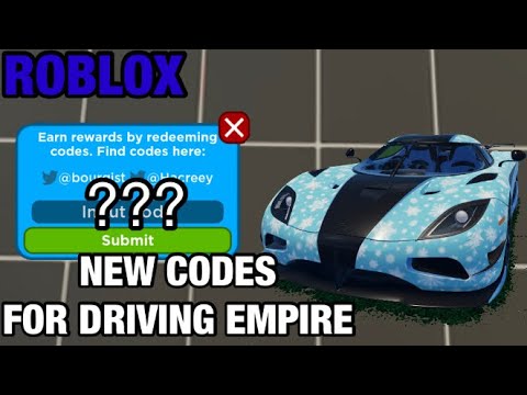 HOW TO GET THE NEW CODES IN DRIVING EMPIRE! - ROBLOX - YouTube