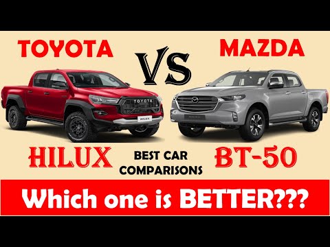 All New TOYOTA HILUX Vs All New MAZDA BT-50 | Which one is better?