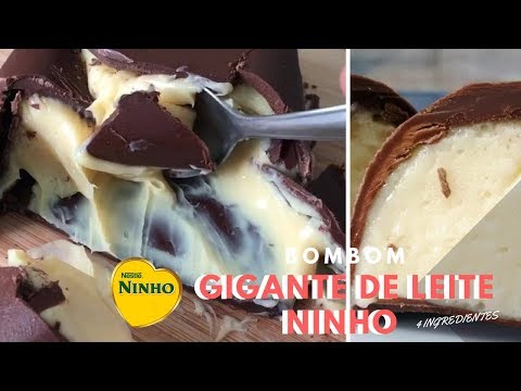 BOMBOM GIGANTE DE LEITE NINHO - Nhá Benta de leite ninho