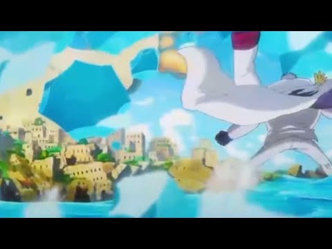 【ONE PIECE】グザン(青キジ)VSガープ中将