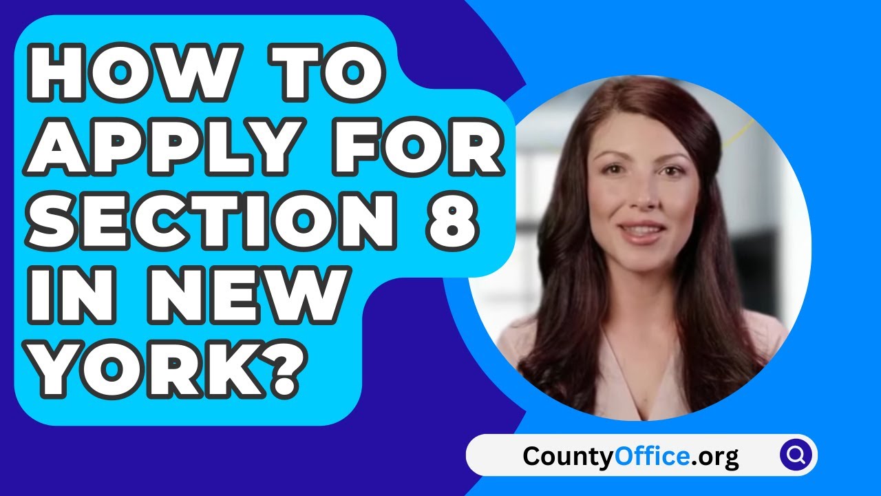 How To Apply For Section 8 In New York? YouTube