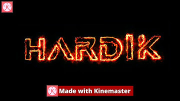 How to Edit Fire Text Animation In KineMaster - New Text Animation | TECH D TECH