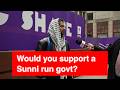 هل ستؤيد حكومة يديرها سني