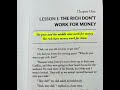 The book Rich Dad poor Dad, excellent advise