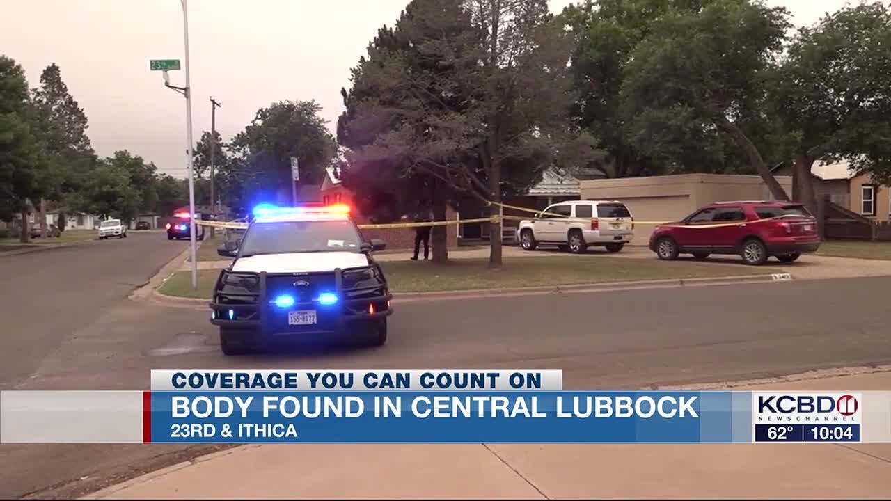 Lubbock Police investigating body found in central Lubbock - YouTube