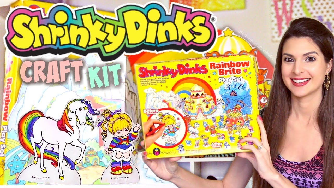 DIY Craft Kit for Kids, Shrink Film Craft Kit, Shrinky Dink Craft