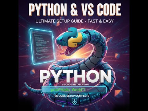 Python First Program | Print Hello World & Take User Input (Beginner Tutorial)