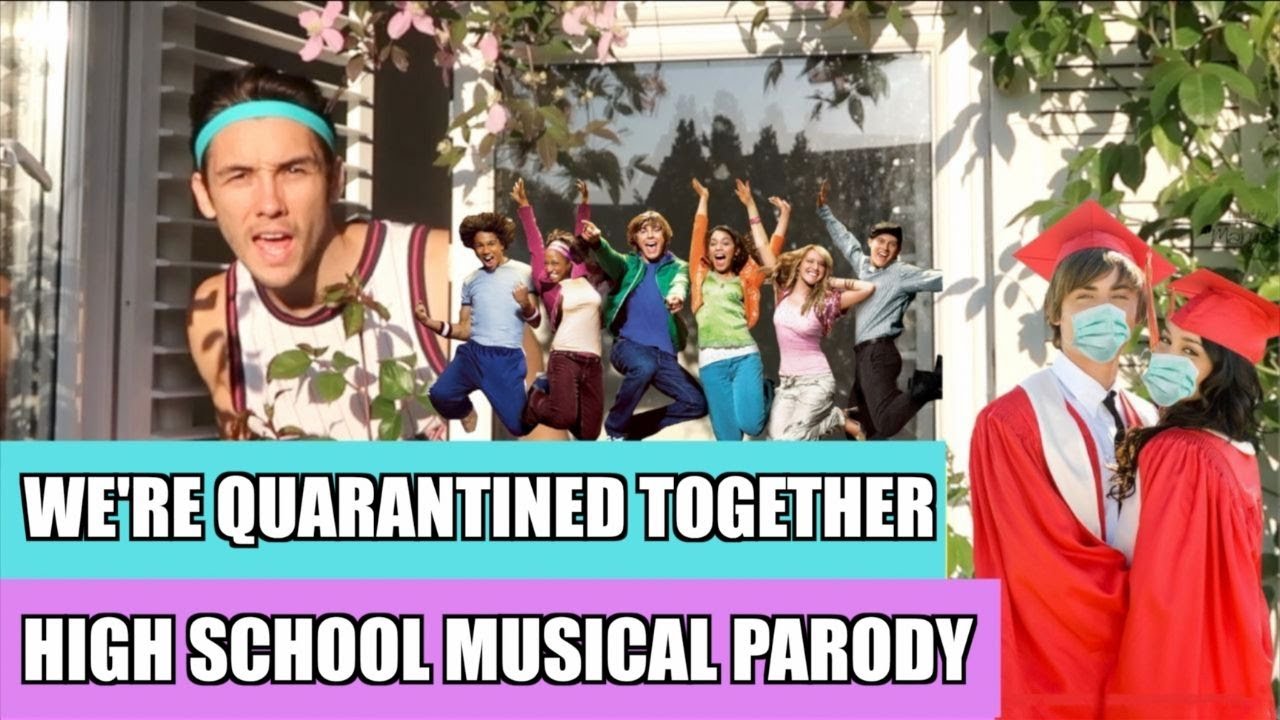We're Quarantined Together  - (High School Musical Parody ) Disney Family Sing Along