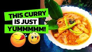 Lemon Mushroom Curry / veg curry recipe / indian recipes vegetarian / vegrecipe indianfood thai