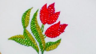 Herringbone Stitch Tutorial Easy Steps Sunayanas Thread World