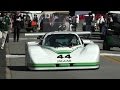1982 jaguar xjr5 gtp lemans racecar  startup driving  v12 sound