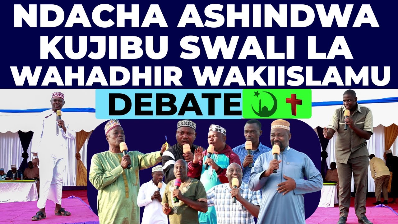 KATI YA YESU NA MUHAMMAD NANI WAKUFUATWA, MCHUNGAJI NDACHA AUBUKA, WAKRISTO WAELEWA UKWELI UKO WAPI