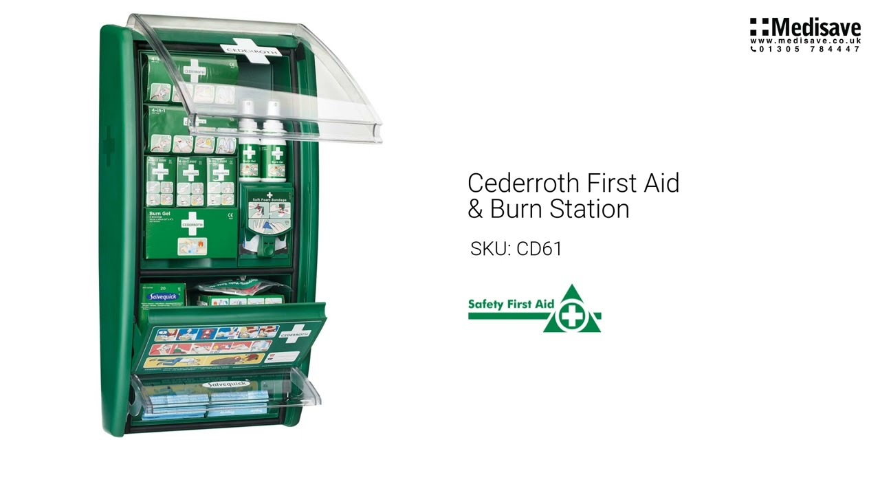 Cederroth First Aid Burn Station CD61
