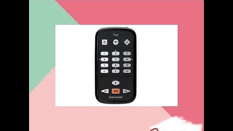 Victor Reader Trek – talking book player & GPS