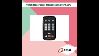 Victor Reader Trek – talking book player & GPS
