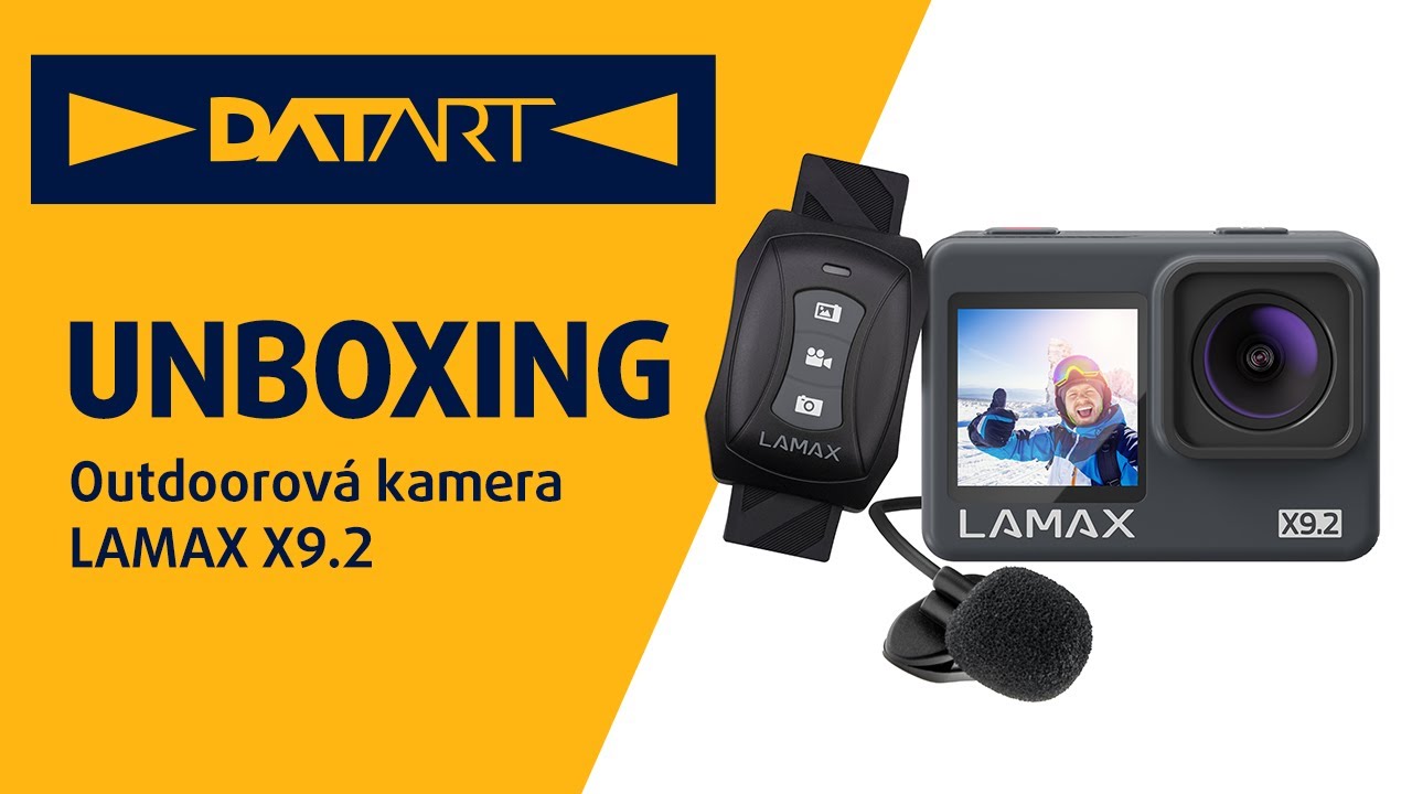 Outdoorová kamera LAMAX X9.2 černá | unboxing - YouTube