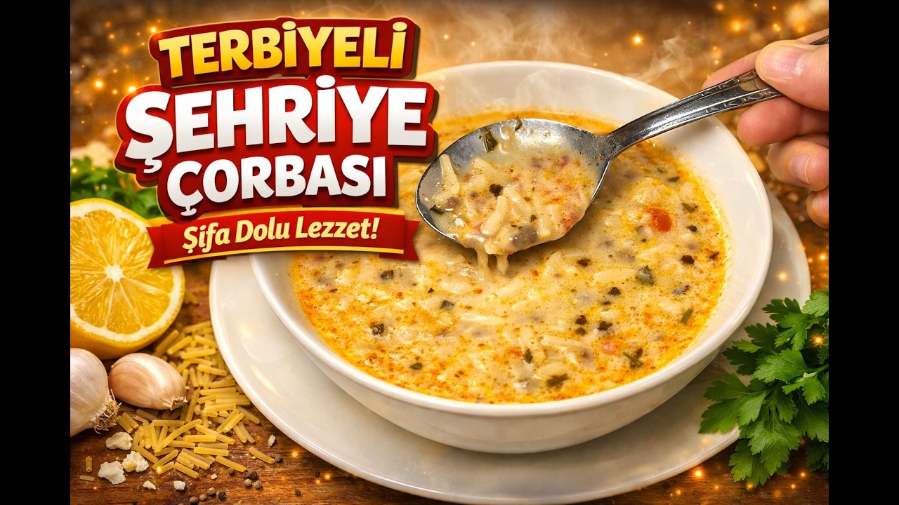 Kıymalı Terbiyeli Şehriye Çorbası 🍲 | Turkish Yogurt Noodle Soup
