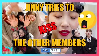 When Secret Number Jinny Tries to Kiss the Other Members - SN SHOW