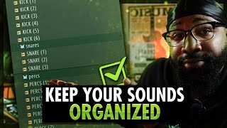 keep your sounds organized | make beats FASTER!!