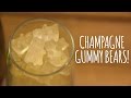 Champagne Gummy Bears + Etched Glassware | Gift Guide #1!