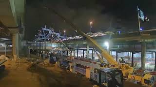 Reagan National New Security Checkpoints Time Lapse