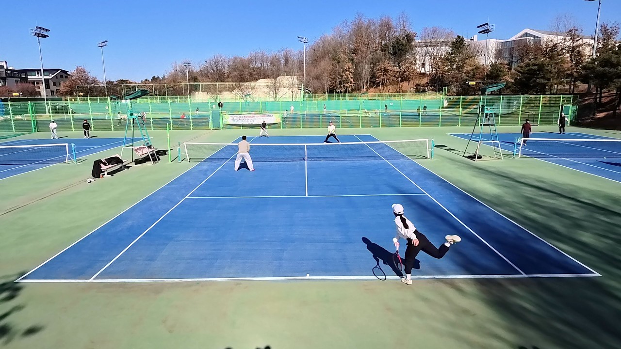 설 연휴 마지막 날 테니스 🙇🏻‍♀️🎾(1)