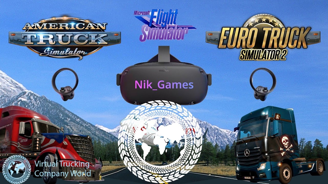 ATS  Грузовое путешествие по Америке  VTC World