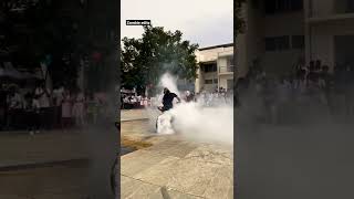 Burnout In College Bike Burnout